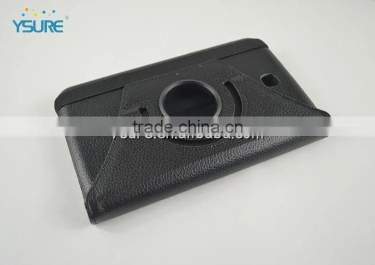 new product pu leather 360 rotating stand case for samsung GalaxyTab3 7.0 8.0