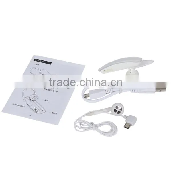 V4.0 Bluetooth mono headset wireless headphone with Mic