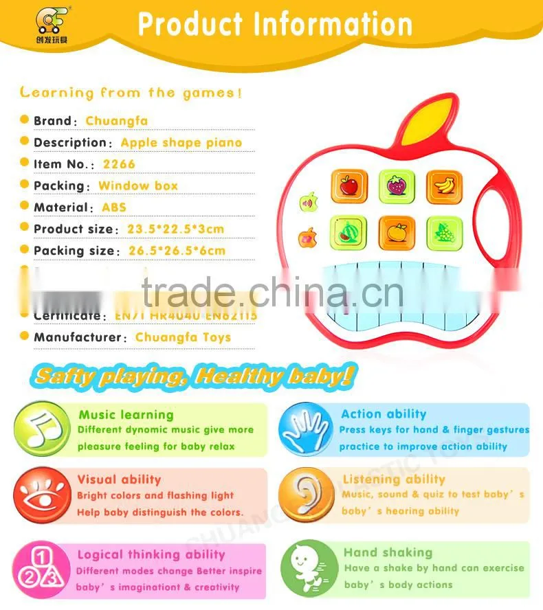 Child educational products electronic piano learning machine toys for kid