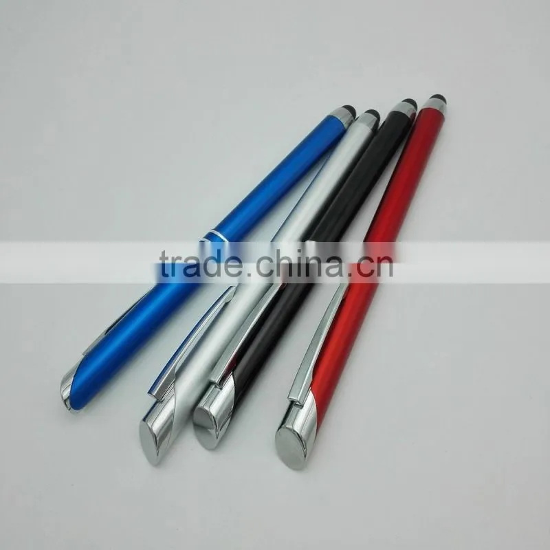 Gel ink Ball pen all metal material with cap