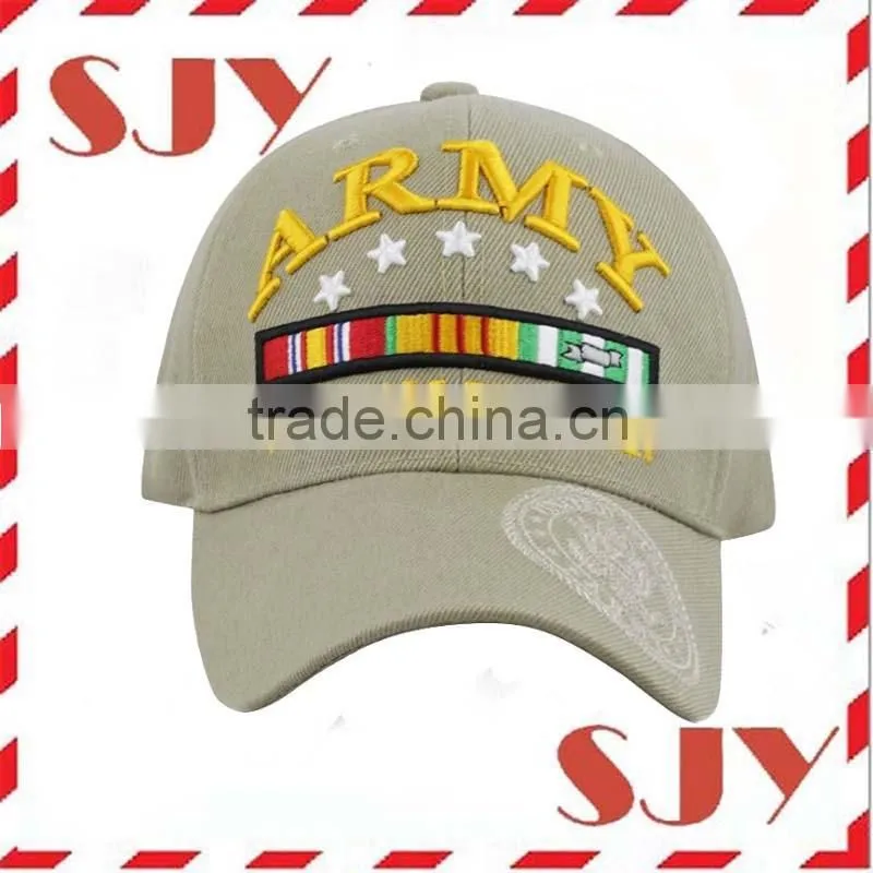 6 Panel Adjustable 3D Embroidery Baseball Cap
