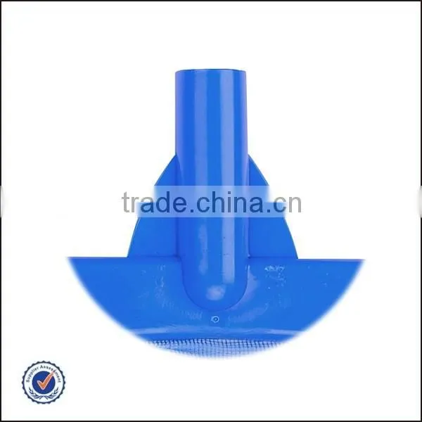 Aluminum reinforced pool leaf skimmer net card skimmer with 24"/60CM Aluminum Pole
