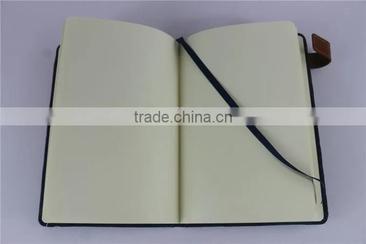Luxury Custom Jeans Fabric Cover Journals Notebook Printing