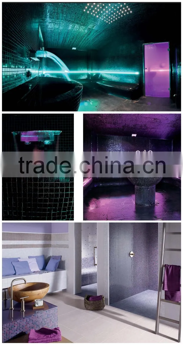 Wellness and spa area waterproof solution