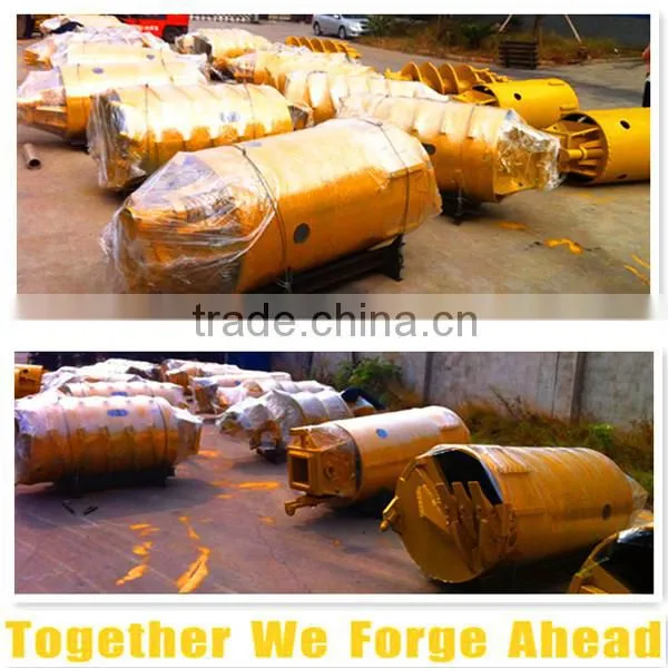 top quality soil drilling bucket, drill bucket for drill piling rig,construction piling maching bucket