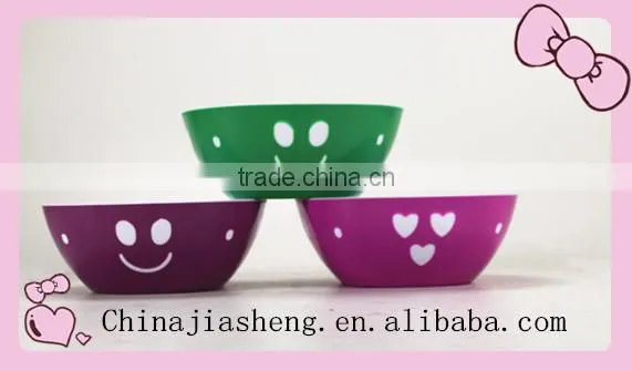 smile plastic bowl for kids