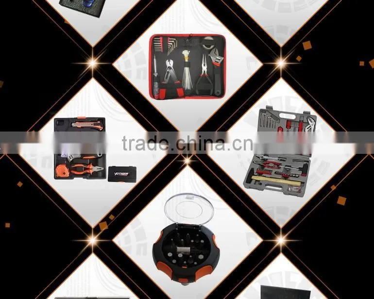 25Pcs Small Tin Box with Hand Tools, Zipper Type Tool Set