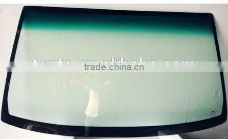 Auto glass spare parts ,car rear windscreen glass
