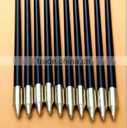 hunting arrows 31'' Fiberglass shaft Protective sleeve with unique nocks Convertible head arrow For compound bow