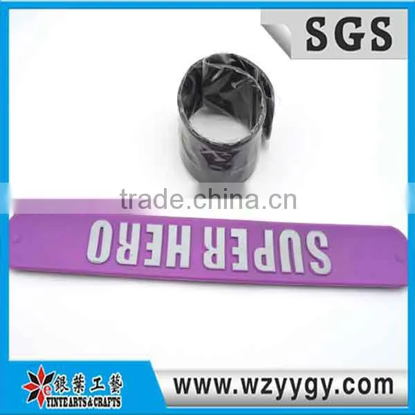 Special hollow out colorful silicone bracelets