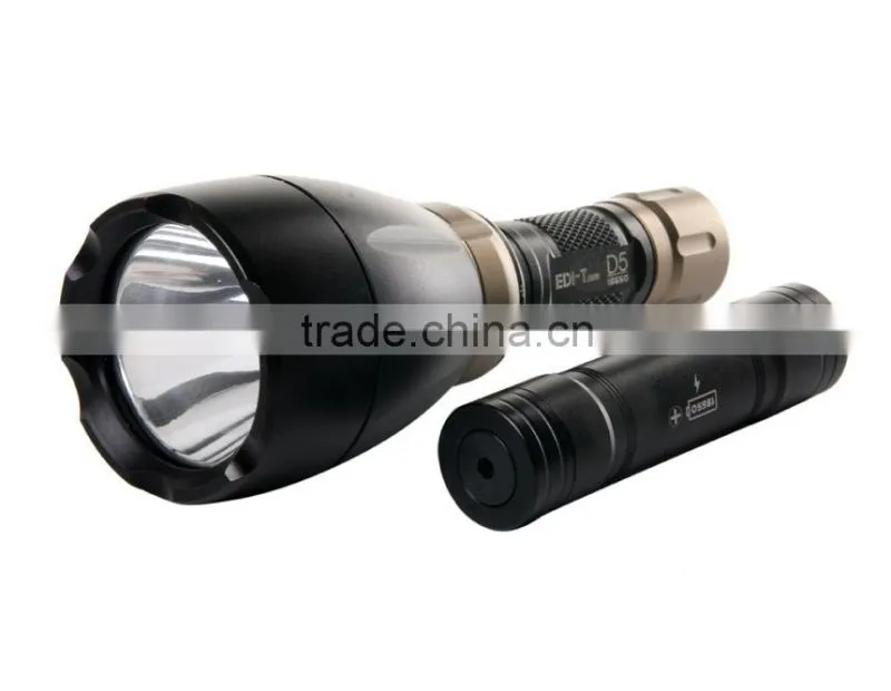 EDI-T D6 300-Lumens 5000-7000K Waterproof LED Flashlight for Diving
