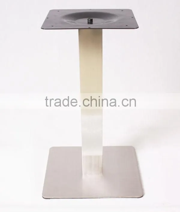 Stainless Steel Square Metal Table Base