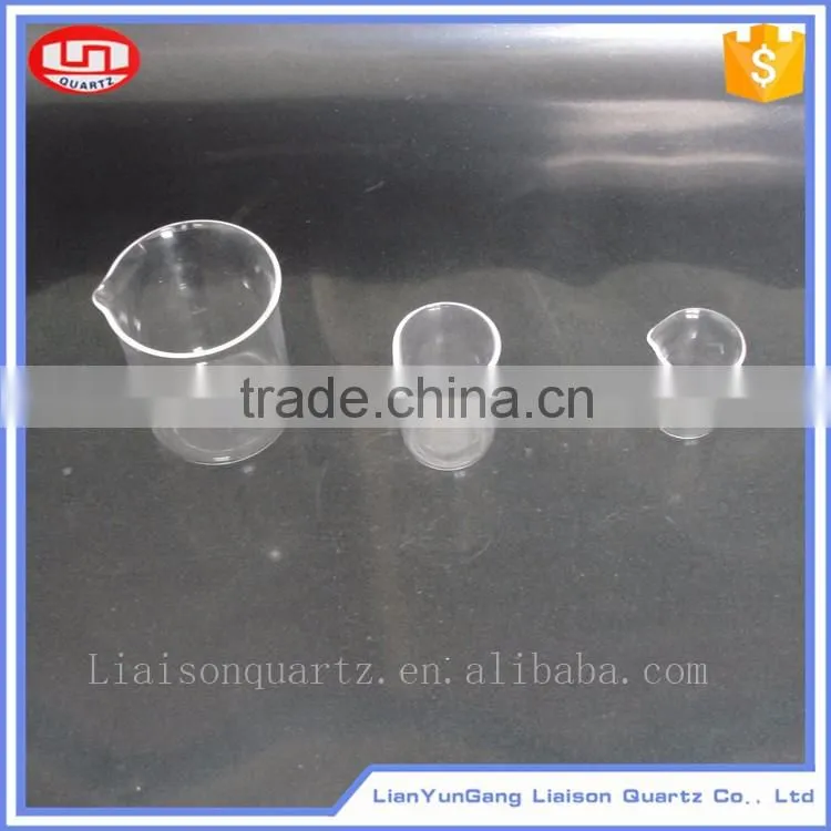 High quality quartz lab equipment beakers and flasks