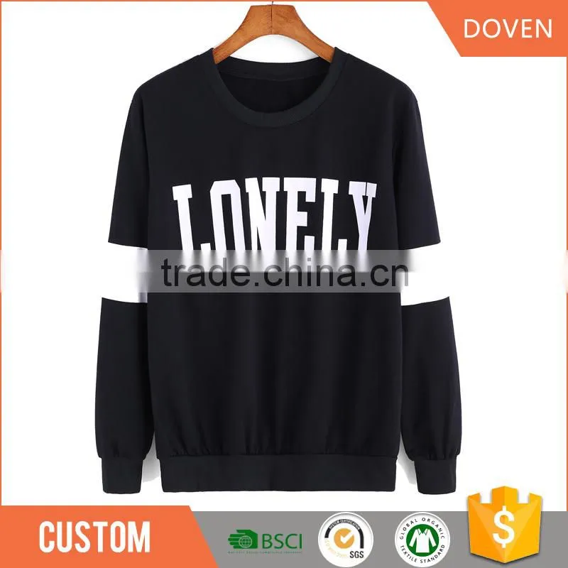 Custom cotton boys/girls pullover hoodie sweater