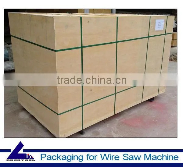 Diamond wire saw machine for travertine quarry