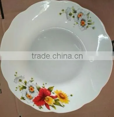 ceramic dishes plate , platos de porcelana placa , dish plate with holder