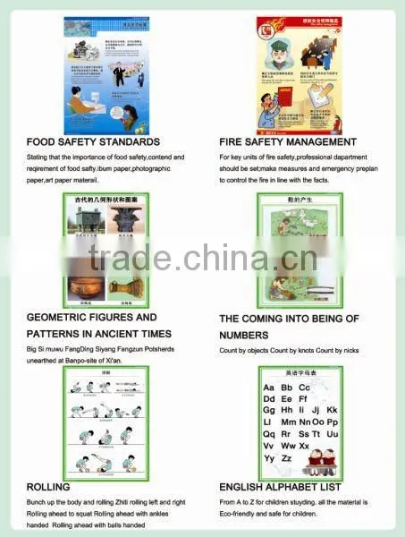 wall chart for children education,Ancient Chinese Mythologies teaching wall charts
