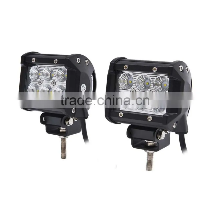 Penton Auto Spare Parts Waterproof IP 67 Flood Beam 18W LED Light Bar Fit for Offroad SUV ATV 4WD Heavy Duty Truck