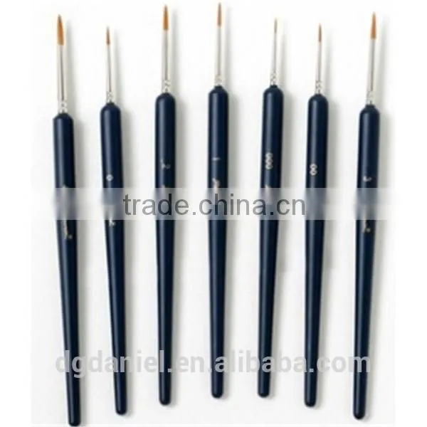 Nylon hair wood handle Nail Painting Brush