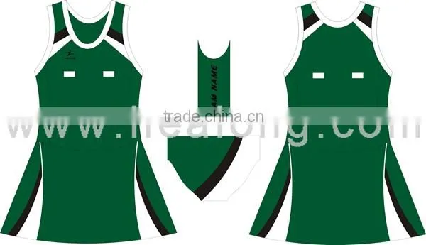 2014 new deisgn netball uniform slim fit netball wear netball apparel sale