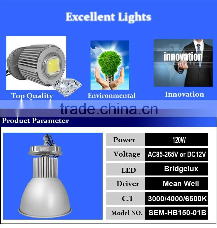 3 Years Waranty CE IEC RoHS Gold Supplier IP65 COB Factory 100W LED High Bay