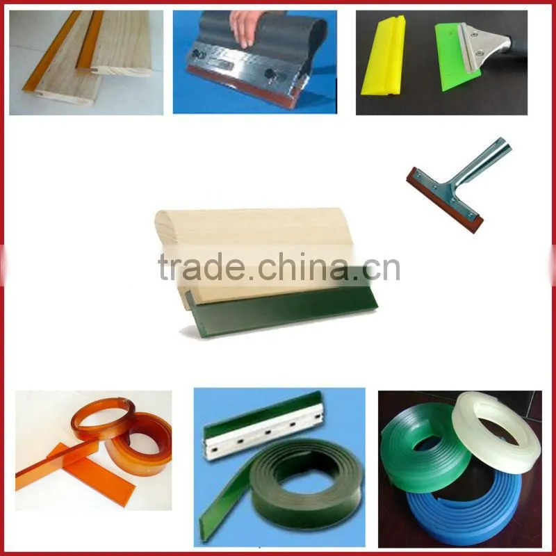 Textile printing squeegee