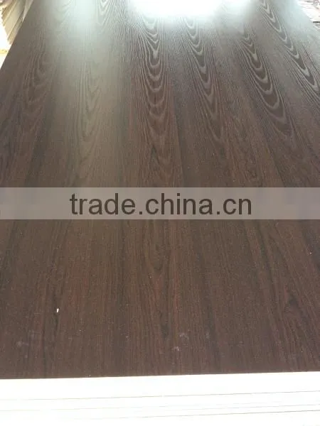 4.0mm one side melamine coated mdf board from Linyi