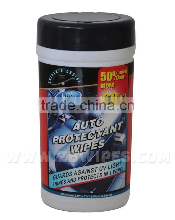 Lint Free Car Wipes Cleaning Protectant Wipes Tissue