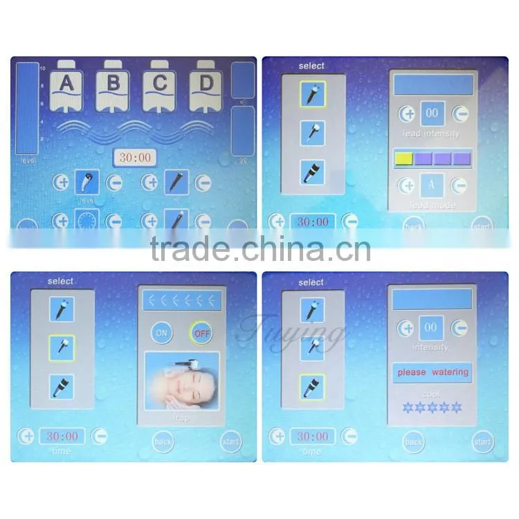 Water dermabrasion machine equipment with Water-oxygen pen &BIO head