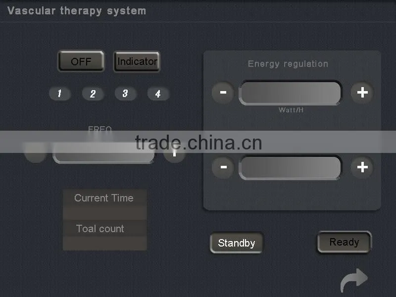 2015 New 30MHZ high frequency Facial Vascular Removal Device