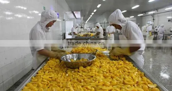 canned yellow peach dice