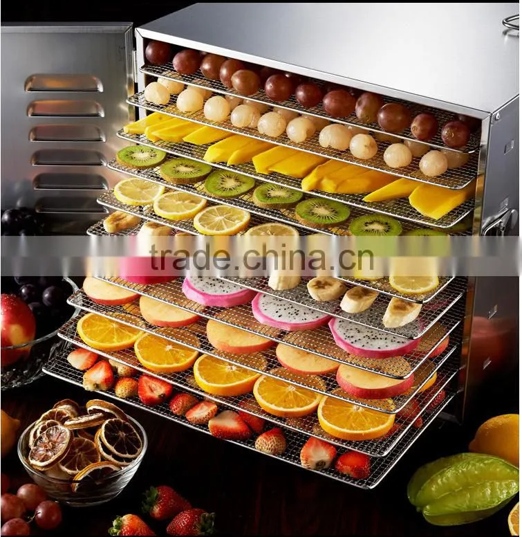 Professional stainless steel durable mini food dehydrator vegetable and fruit dehydrator