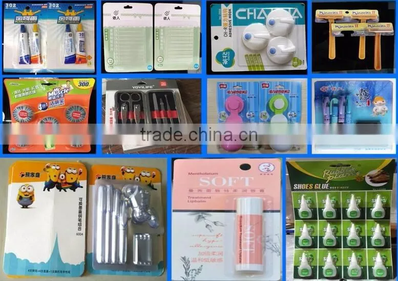 Factory supply vacuum blister card heat sealing machine for sale