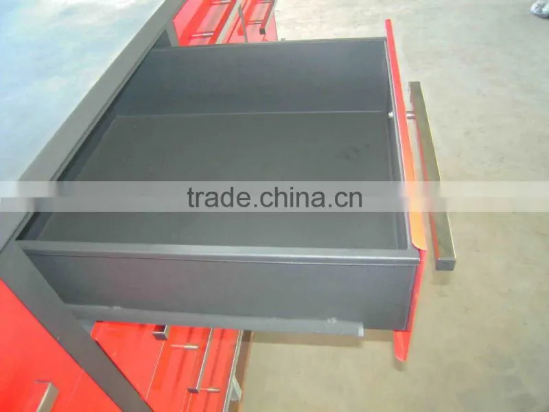 Work Bench with stainless steel handle