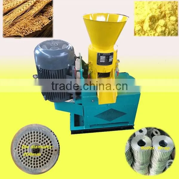 corn flat die pellet mill for animal poultry feed pellets