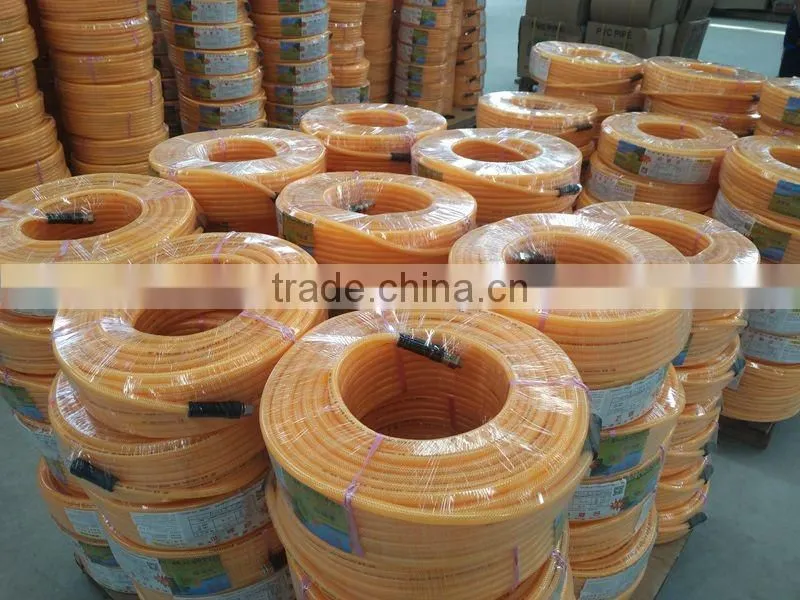 China manufacture Flexible Braid Reinforced PVC Hose Pipe