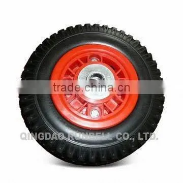 8" Flat Free Wheel for Hand Trolley 2.50-4