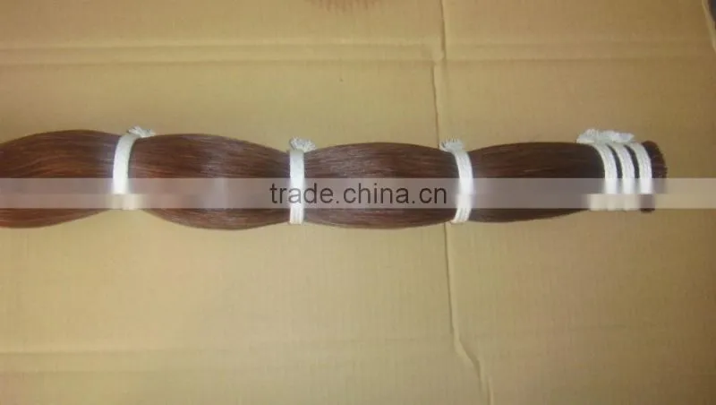 most popular black horse tail extension low price Cheap horse tail hairs supplier