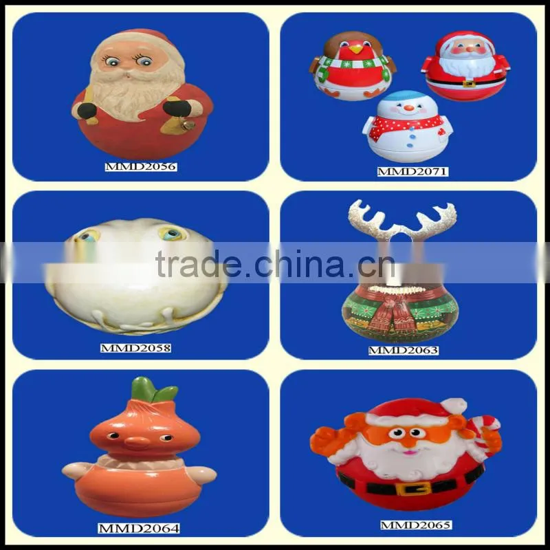 Vintage Retro Santa Claus Poly Figure for Christmas Decoration