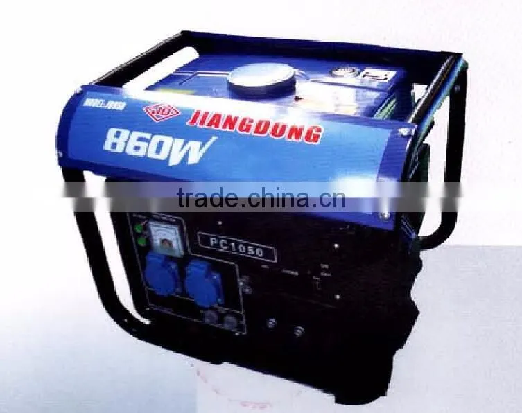 Brushless single-phase 0.65kw/1.8hp gasoline engine generator 2-stroke