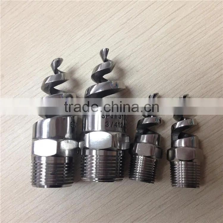 3/4" 316 ss spiral jet nozzle for gas cooling