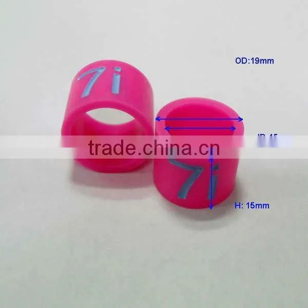 Colorful Silicone Rubber Finger Ring