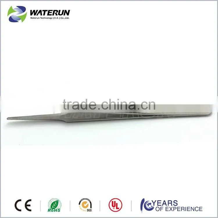Vetus pointed stainless steel eyebrow tweezers