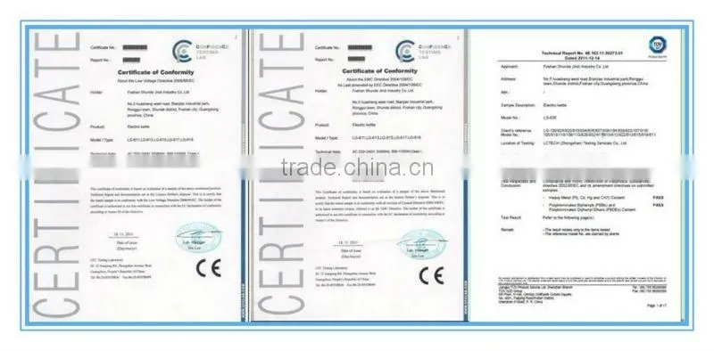 Electric Plastic tea kettle with CE/CB approval