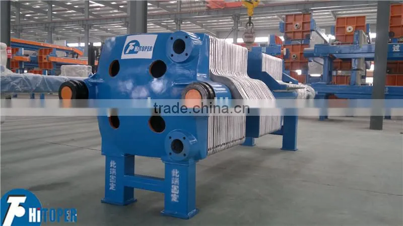 Hydraulic oil water separator machine of plate-frame filter press