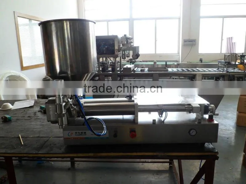 semi-automatic pneumatic liquid filler