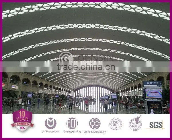 transparent multi wall polycarbonate sheet/triple wall