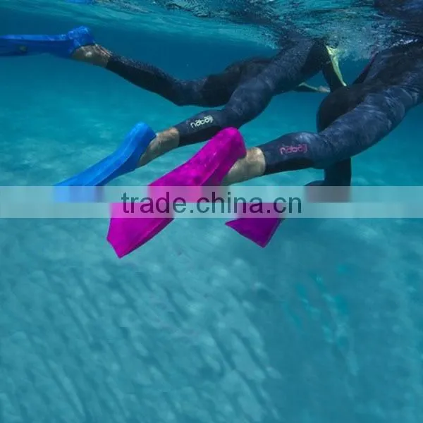 Popular marketing high quality silicone rubber swim fins / rubber diving fins
