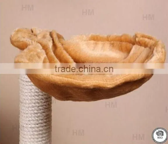 manufacture natural cat scratching&sisal tree