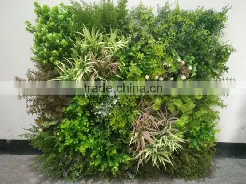 HX20170420 verticial grass for wall hanging decor